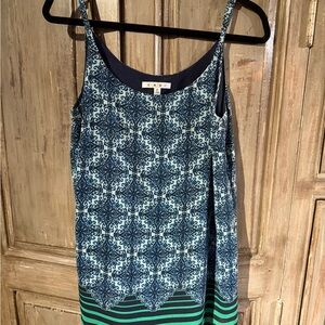 CAbi Border Striped Camisole - EUC